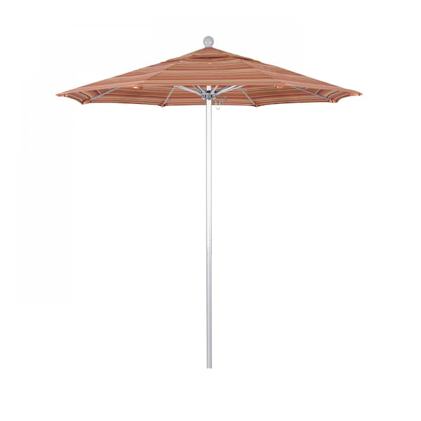 California Umbrella Patio Umbrella, Octagon, 96" H, Sunbrella Fabric, Dolce Mango - 194061003091