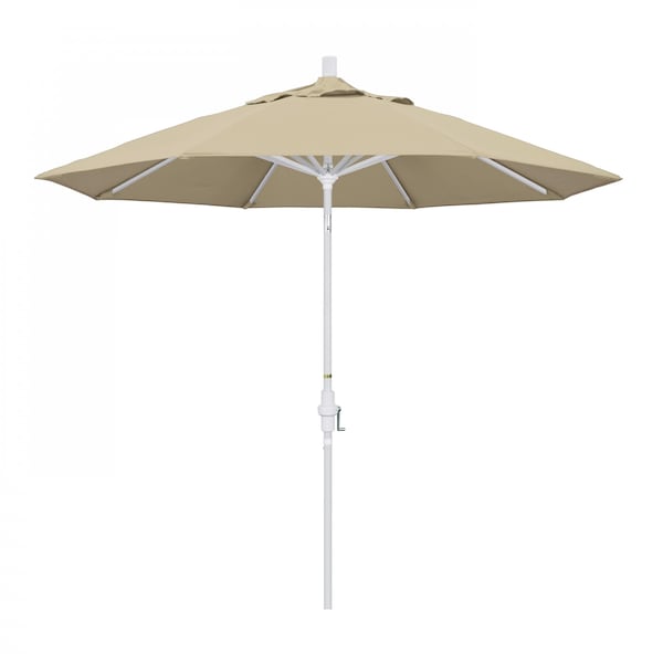 California Umbrella Patio Umbrella, Octagon, 102.38" H, Sunbrella Fabric, Antique Beige - 194061018071
