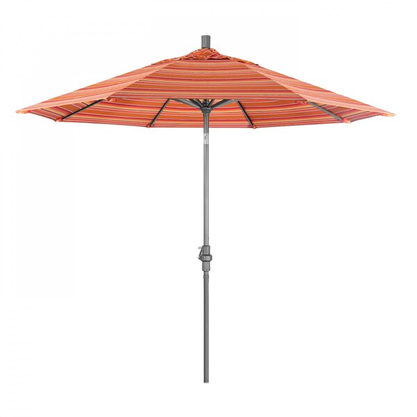 California Umbrella Patio Umbrella, Octagon, 102.38" H, Sunbrella Fabric, Dolce Mango - 194061016428