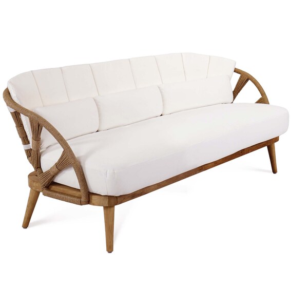 Skyline Design Krabi Sofa with Sunbrella Cushion - 24103-RNAT-CUSH