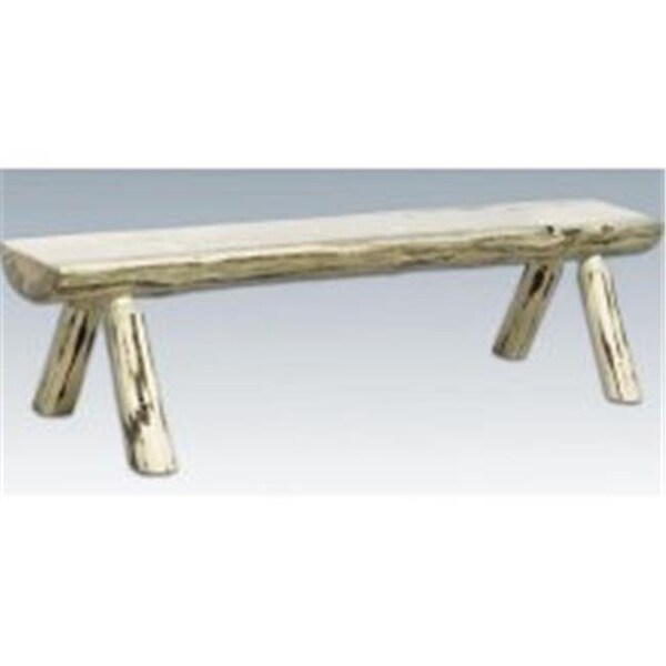 Montana Woodworks Montana Woodworks MWHLB4 4' Half Log Outdoor Bench - MWHLB4