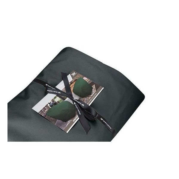 Eevelle MERIDIAN Series, Rectangular Ottoman Cover - Charcoal Gray, 38L x 28W x 17H - MDTRTM-CHL