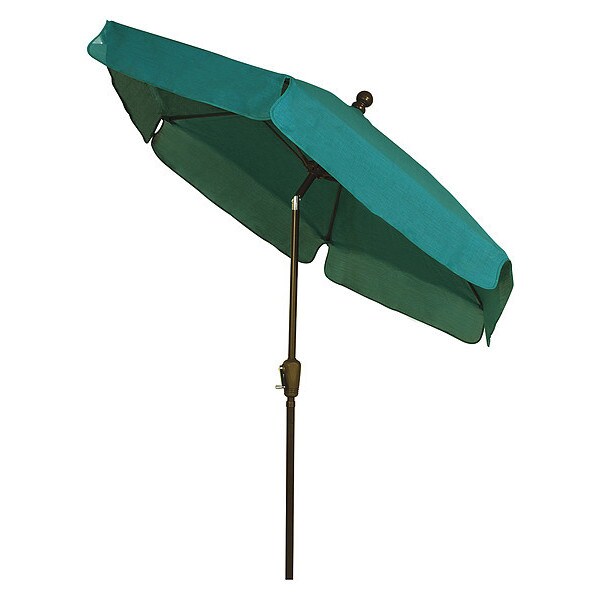 Fiberbuilt Garden Tilt Umbrella Crank Cb, Green, 7.5 ft. - 7GCRCB-T-FOREST GREEN