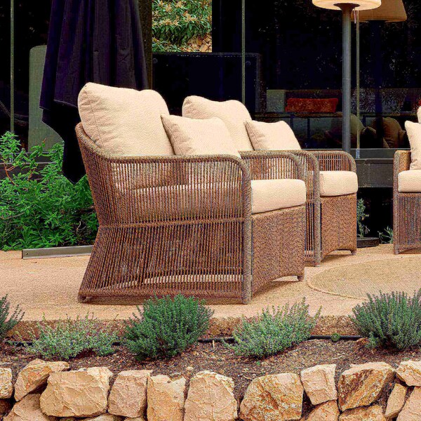 Skyline Design Calixto Armchair with Sunbrella Cushion - 24211-NTH-CUSH