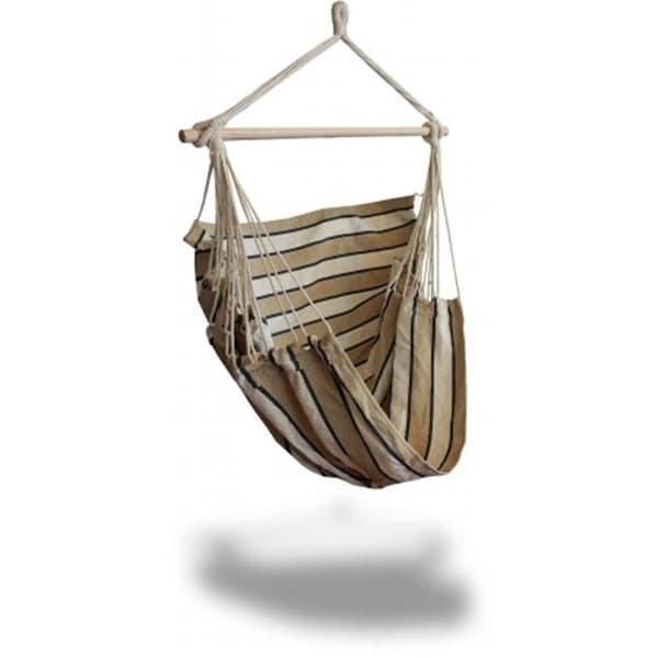 Kings Pond Enterprises Kings Pond Enterprises 10043-KP Hammaka Woven Hammock Chair - Beige - 10043-KP