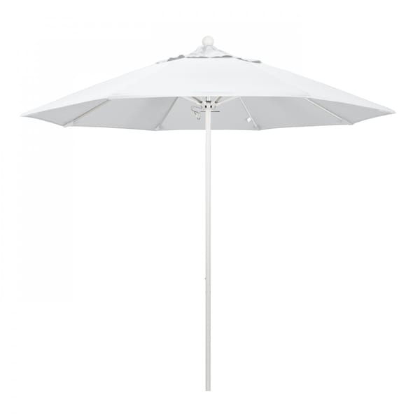 California Umbrella Patio Umbrella, Octagon, 103" H, Sunbrella Fabric, Natural - 194061007204