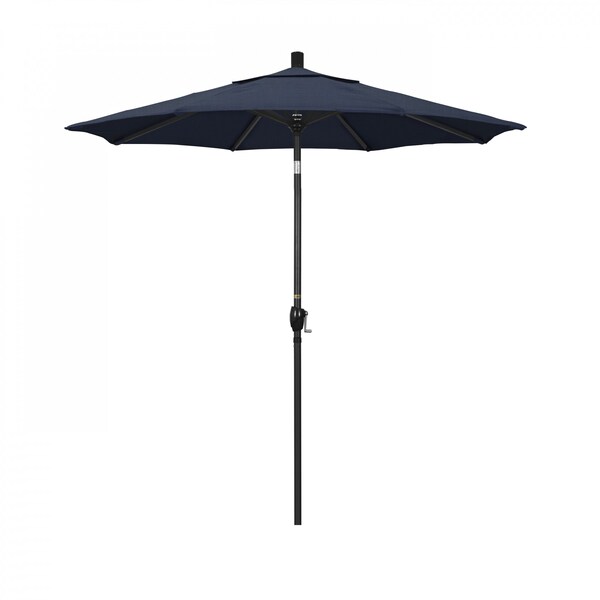 California Umbrella Patio Umbrella, Octagon, 95.5" H, Sunbrella Fabric, Spectrum Indigo - 194061031094
