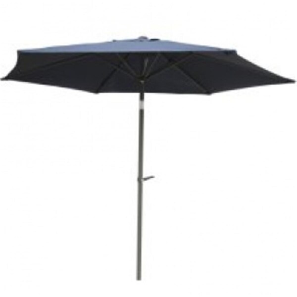 International Caravan YF-1104-2.5M and NV Outdoor 8 Foot Aluminum Umbrella Navy - YF-1104-2.5M/NV