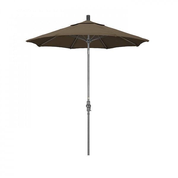 California Umbrella Patio Umbrella, Octagon, 102.5" H, Sunbrella Fabric, Cocoa - 194061023242