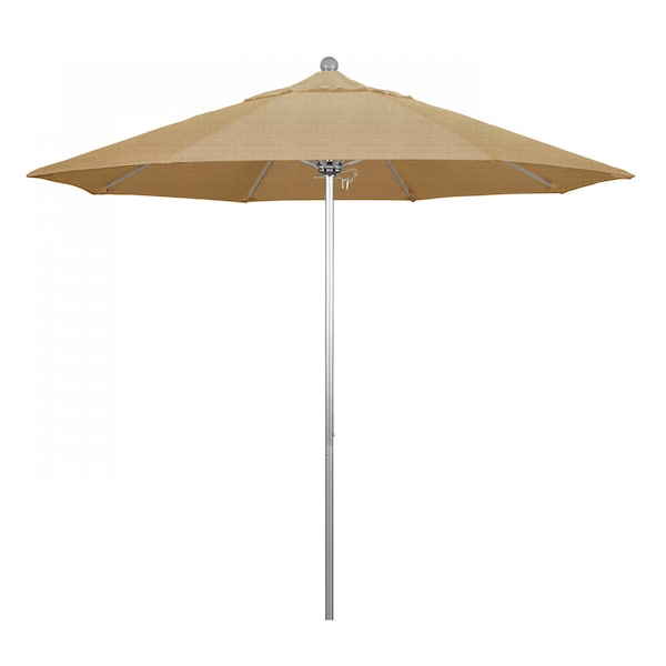 California Umbrella Patio Umbrella, Octagon, 103" H, Sunbrella Fabric, Linen Sesame - 194061005781