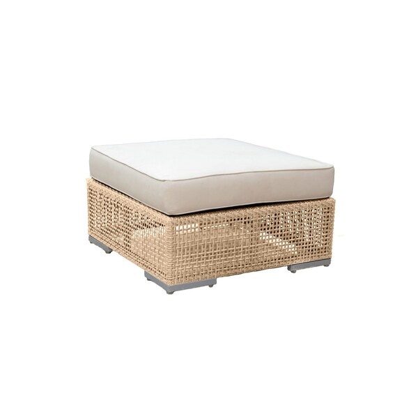 Panama Jack Outdoor Panama Jack Austin Ottoman - PJO-3801-NAT-O