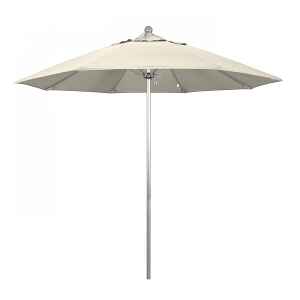 California Umbrella Patio Umbrella, Octagon, 103" H, Olefin Fabric, Antique Beige - 194061005842