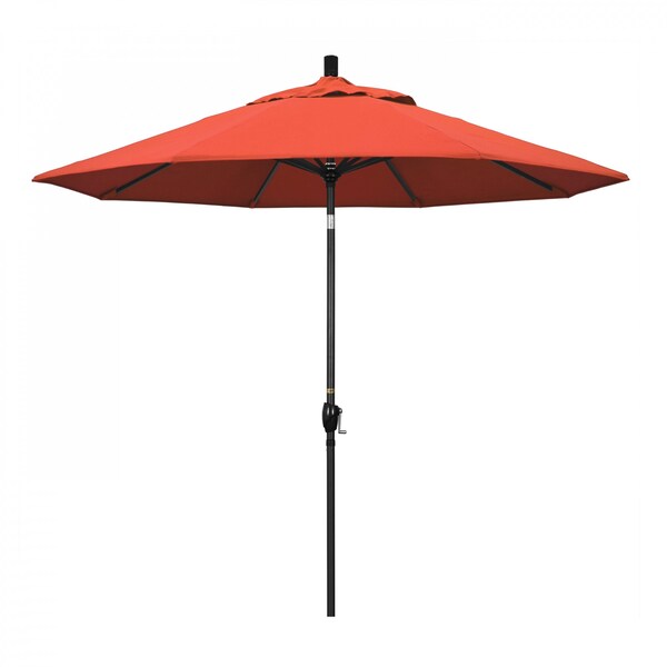 California Umbrella Patio Umbrella, Octagon, 101" H, Olefin Fabric, Sunset - 194061035184