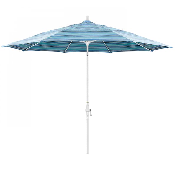 California Umbrella Patio Umbrella, Octagon, 109.5" H, Sunbrella Fabric, Dolce Oasis - 194061021712