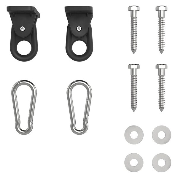 National Hardware Porch Swing Hardware Kit, Plastic/Steel, Multi-Color - N900-010