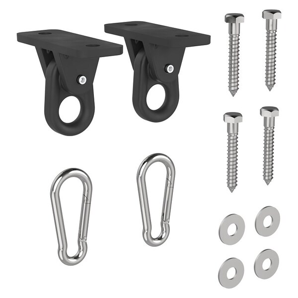 National Hardware Porch Swing Hardware Kit, Plastic/Steel, Multi-Color - N900-010