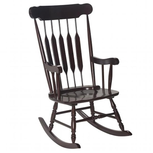 Giftmark Giftmark 3800E Adult Rocking Chair - Espresso - 3800E