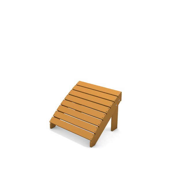 Frog Furnishings Cedar Traditional Ottoman - PB ADTRAOTCED