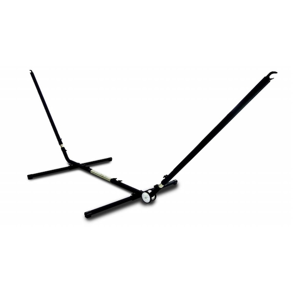 Kings Pond Enterprises Hammaka Adjust To Fit Stand - Adjustable Hammock Stand - Black - KI316329