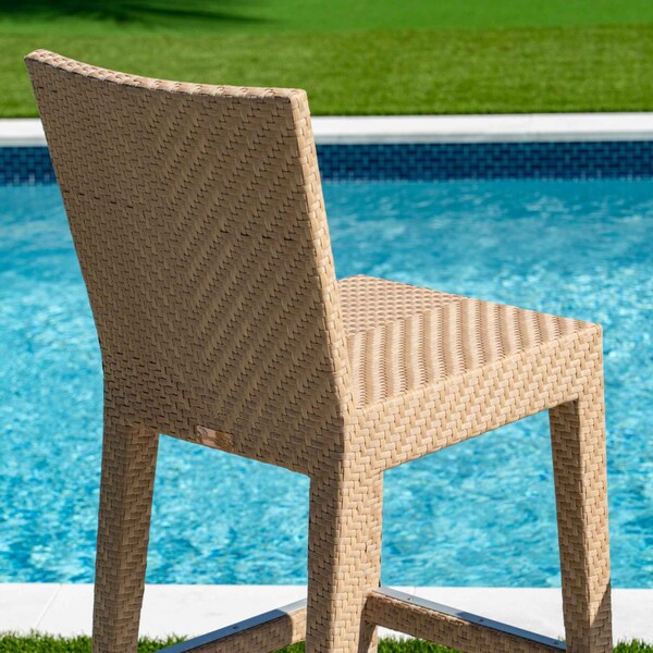 Panama Jack Outdoor Panama Jack Austin Barstool - PJO-3801-NAT-BS