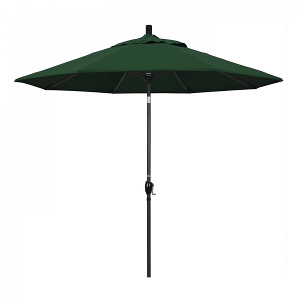California Umbrella Patio Umbrella, Octagon, 101" H, Pacifica Fabric, Hunter Green - 194061035467