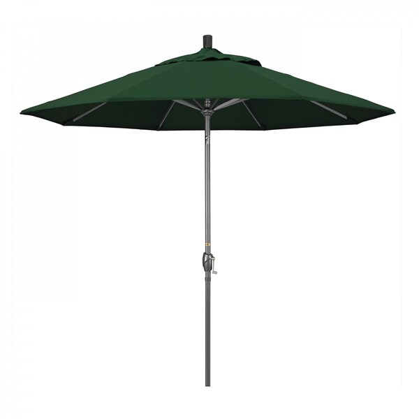 California Umbrella Patio Umbrella, Octagon, 101" H, Pacifica Fabric, Hunter Green - 194061032763