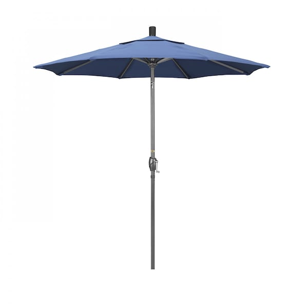 California Umbrella Patio Umbrella, Octagon, 95.5" H, Olefin Fabric, Frost Blue - 194061029015