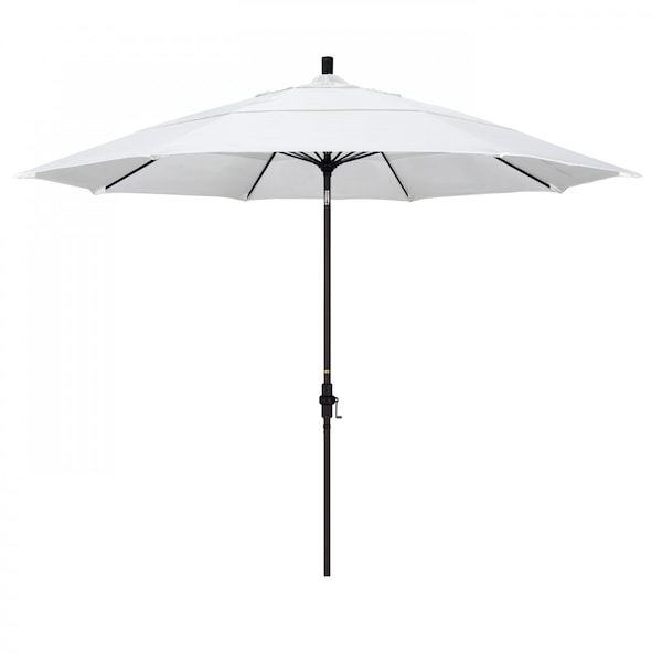 California Umbrella Patio Umbrella, Octagon, 109.5" H, Pacifica Fabric, Natural - 194061021163