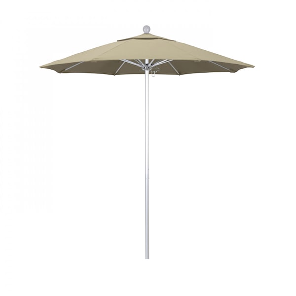 California Umbrella Patio Umbrella, Octagon, 96" H, Pacifica Fabric, Beige - 194061003473