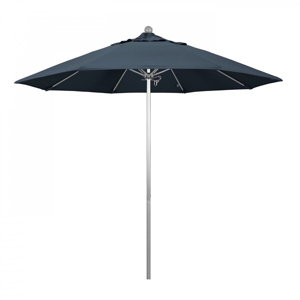 California Umbrella Patio Umbrella, Octagon, 103" H, Pacifica Fabric, Sapphire - 194061006160
