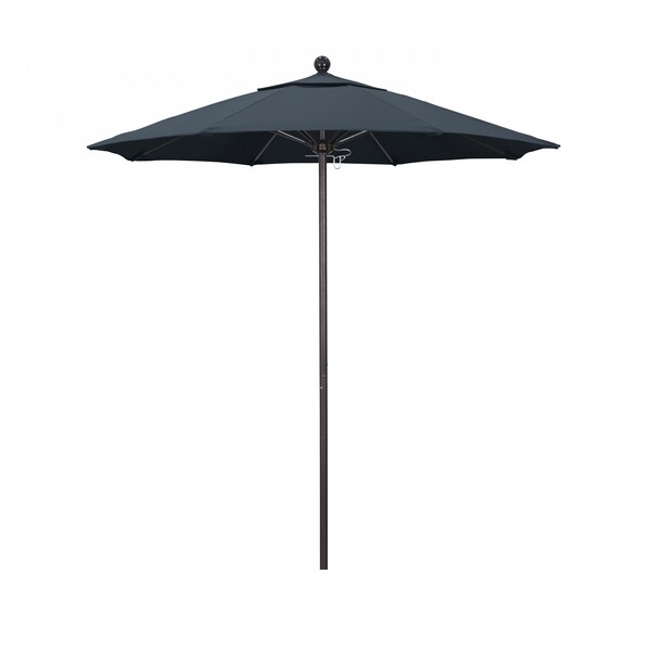 California Umbrella Patio Umbrella, Octagon, 96" H, Pacifica Fabric, Sapphire - 194061004401