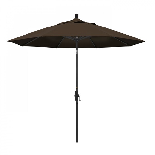 California Umbrella Patio Umbrella, Octagon, 102.38" H, Pacifica Fabric, Mocha - 194061019566