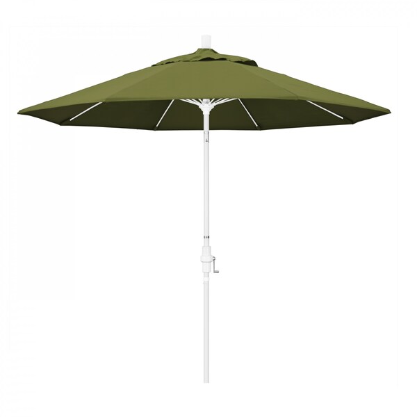 California Umbrella Patio Umbrella, Octagon, 101" H, Pacifica Fabric, Palm - 194061027318
