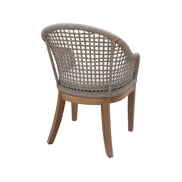 International Concepts Outdoor Patio Dining Chair with Cushions, 2PK - ODC-300P