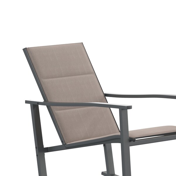 Flash Furniture Brown Flex Comfort Material Rocking Chairs, 2PK - 2-FV-FSC-2315N-BRN-GG
