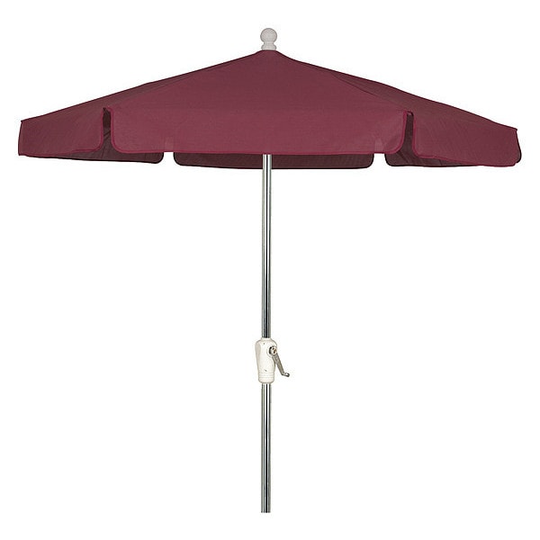 Fiberbuilt Garden Umbrella Crank Ba, Burgundy, 7.5 ft. - 7GCRA-BURGUNDY