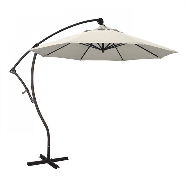 California Umbrella Cantilever, Bronze Aluminum Pole, 9 Ft., Ol - 194061010303