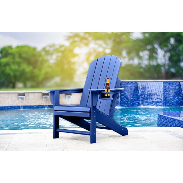 Dura Patio Heavyduty Adirondack Chair, Blue - HEAVYDUTY BLUE