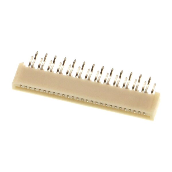 Molex Ffc/Fpc Connector, 27 Contact(S), 1 Row(S), Female, Straight, 0.039 Inch Pitch, Solder Terminal,  - 528062710
