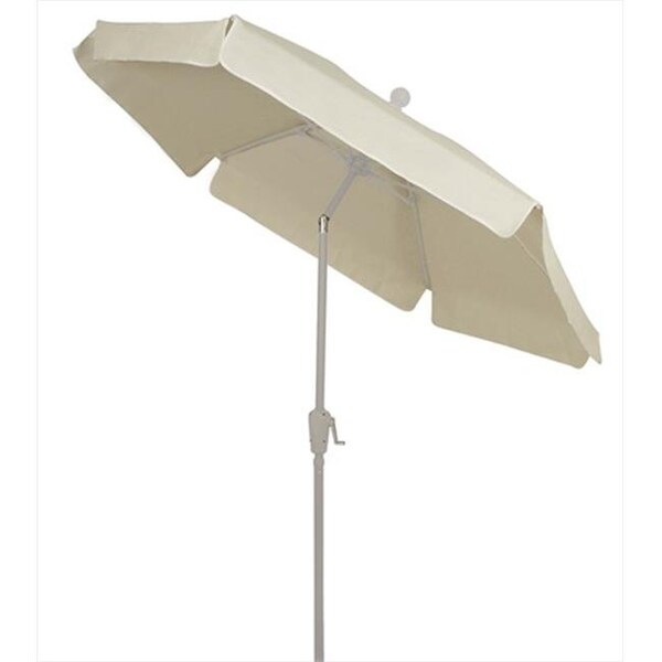 Fiberbuilt Home Fiberbuilt Home 7Gcrw-T-Nat Garden Umbrella 7.5 Ft - Natural - 7GCRW-T-NT