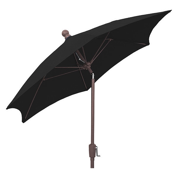 Fiberbuilt Patio Tilt Umbrella Crank Cb, Black, 7.5 ft. - 7HCRCB-T-BLACK