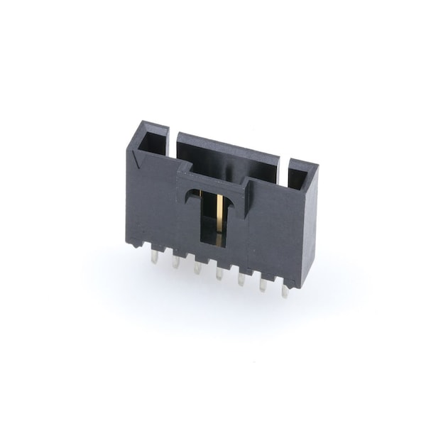 Molex Board Connector, 7 Contact(S), 1 Row(S), Male, Straight, 0.1 Inch Pitch, Solder Terminal, Latch,  - 705430006