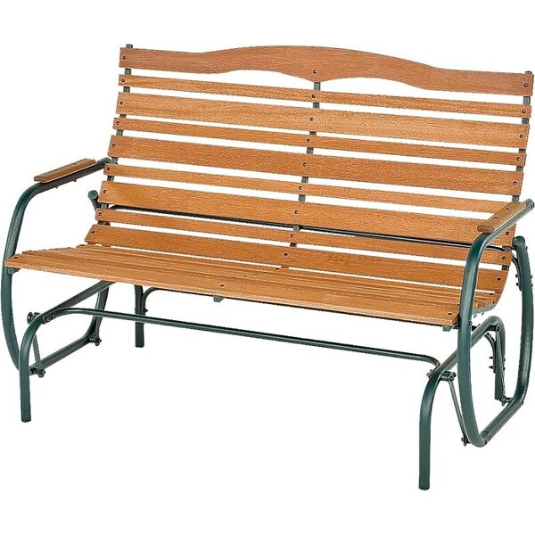 Jack Post Jack Post CG-44Z Double Glider Bench, 500 lb Seating, Steel Frame, Bronze - CG-44Z
