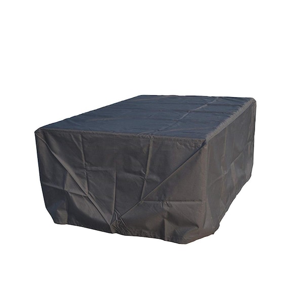 Claustro Durable & Water Resistant Outdoor Furniture Cover for Bench; Loveseat & Sofa; Black-106x106x28 in. - CL2566969