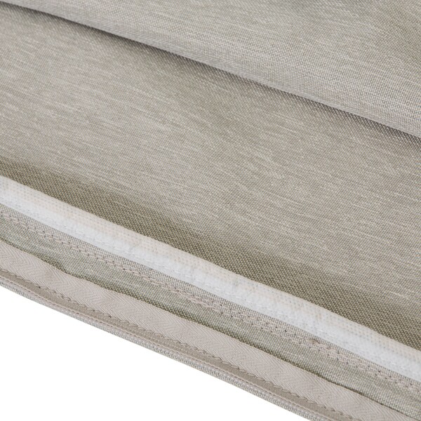 Classic Accessories Square Dining Seat Cushion, Grey, 21"x21"x3" - 62-010-HGREY-EC