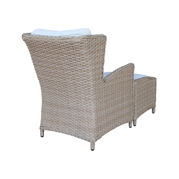 International Concepts Outdoor Patio Lounge Chair with Cushion - ODC-421C