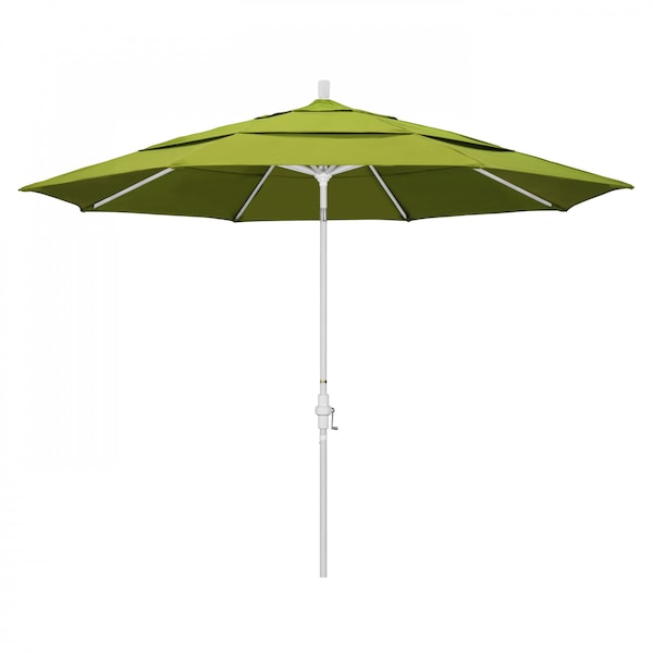 California Umbrella Patio Umbrella, Octagon, 110.5" H, Pacifica Fabric, Ginkgo - 194061015063