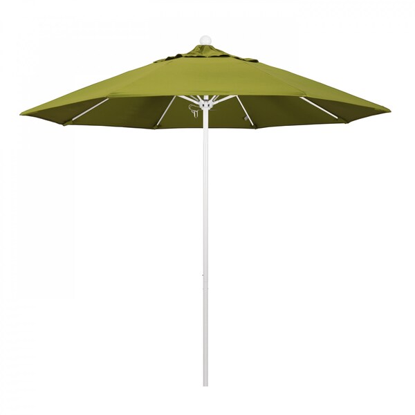 California Umbrella Patio Umbrella, Octagon, 103" H, Pacifica Fabric, Ginkgo - 194061007853