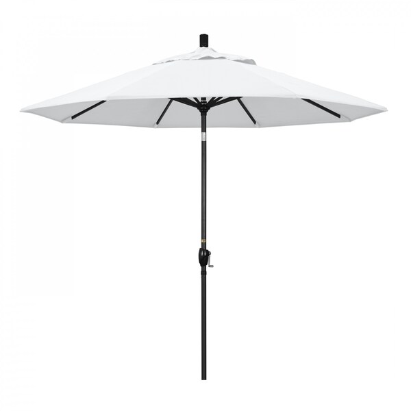 California Umbrella Patio Umbrella, Octagon, 101" H, Olefin Fabric, White - 194061035115