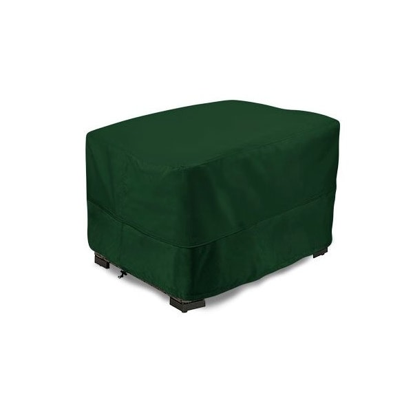 Eevelle Meridian Rectangular Ottoman Cover, Khaki, 48 in L x 25 in W x 17 in H - MDTRTL-KHA